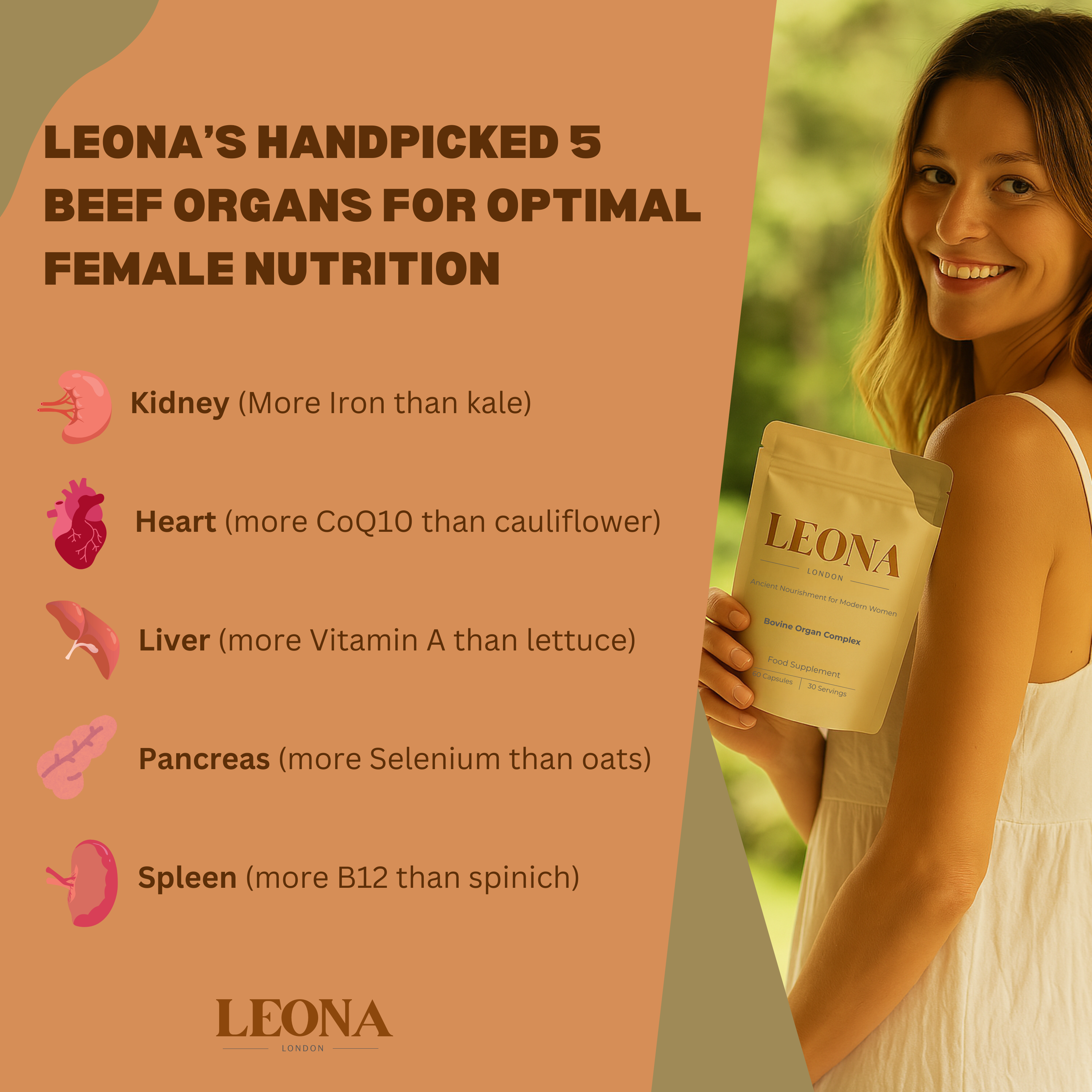 Bovine Organ Complex For Women