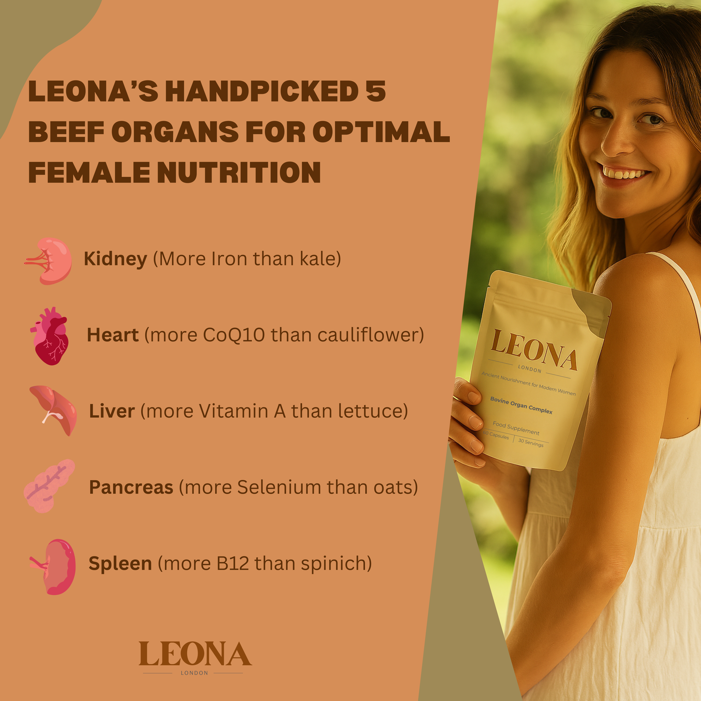 Bovine Organ Complex For Women