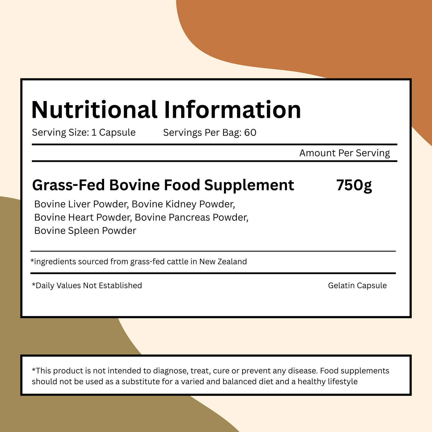 Bovine Organ Complex For Women
